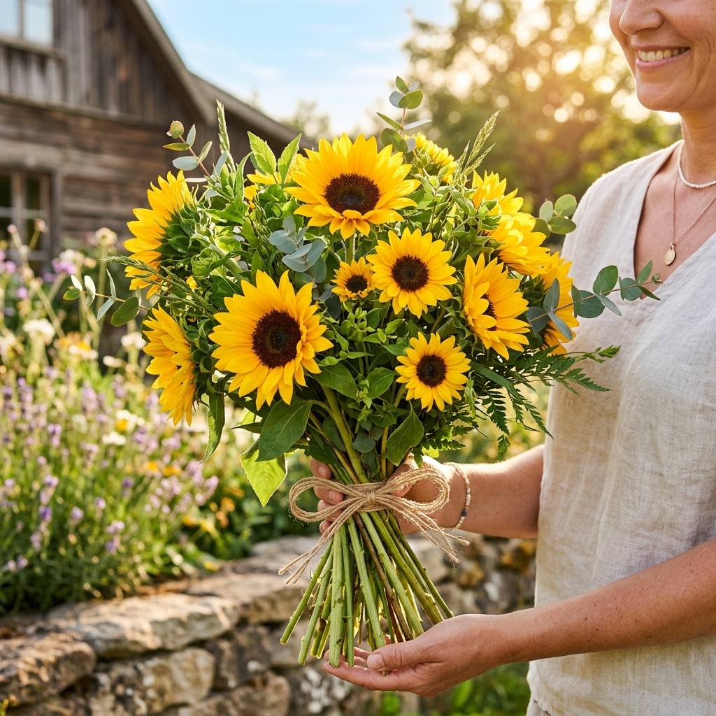 Vibrant Sunflowers Bouquet